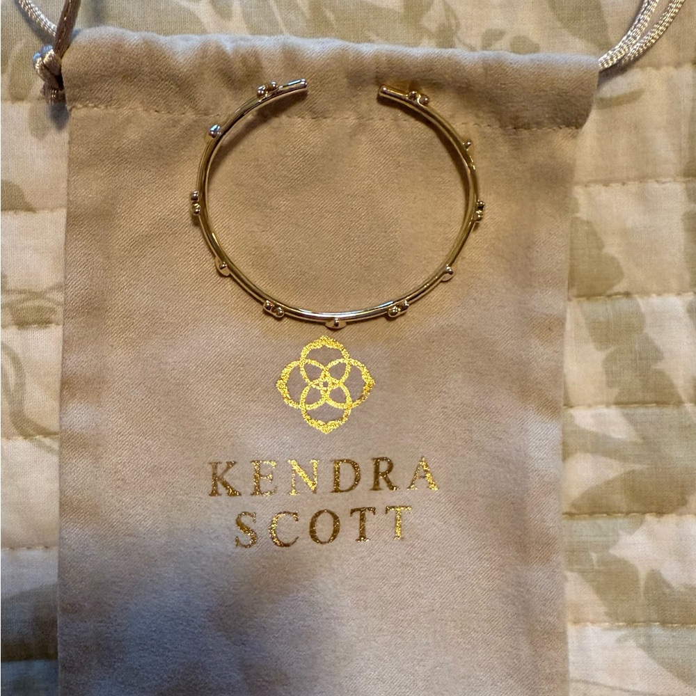 Kendra Scott Gold Tone Bracelet